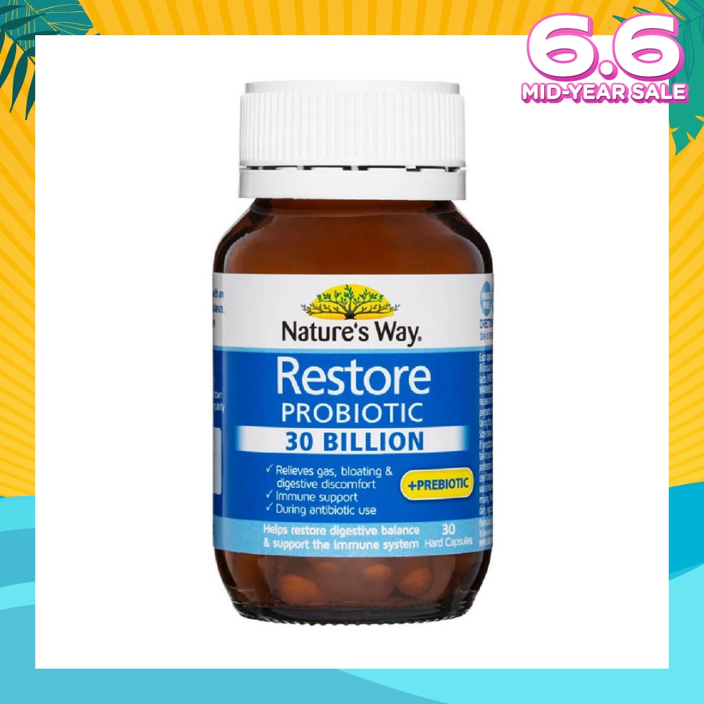 Restore Probiotic 30 Billion 30S