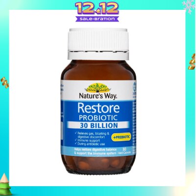 NATURES WAY Restore Probiotic 30 Billion 30S