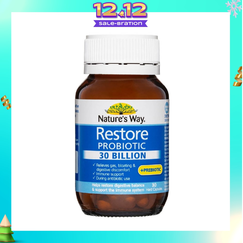 Restore Probiotic 30 Billion 30S