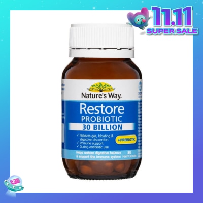 NATURES WAY Restore Probiotic 30 Billion 30S