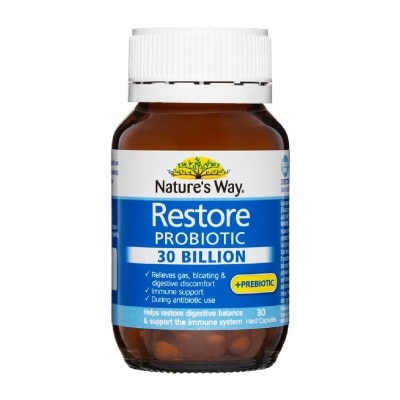 NATURES WAY Restore Probiotic 30 Billion 30S