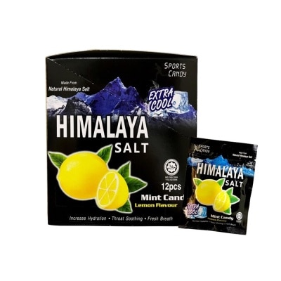 HIMALAYAN SALT Himalaya Salt Lemon Flavour Mint Candy 25g x 12s