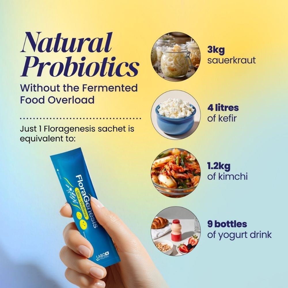 FloraGenesis Gut Balance & Digestive Health Sachets 30s image
