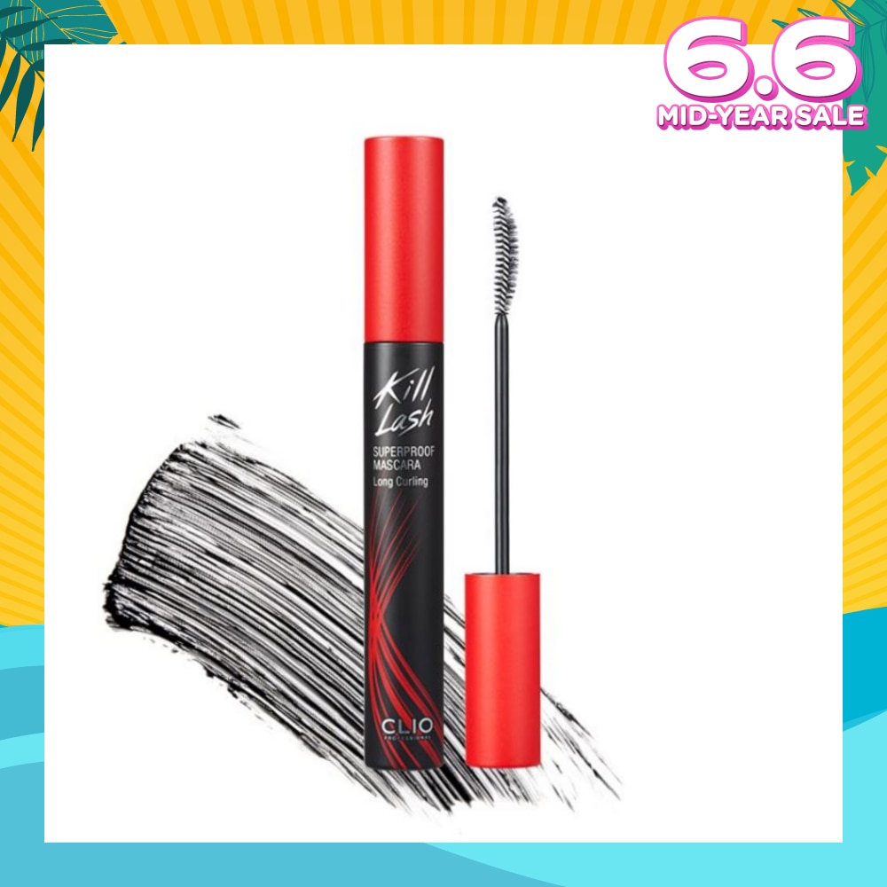 CLIO Kill Lash Superproof Mascara Black 001 Long Curling 1s