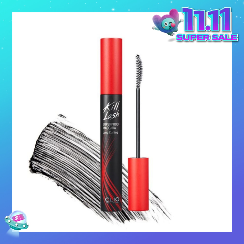 CLIO Kill Lash Superproof Mascara Black 001 Long Curling 1s
