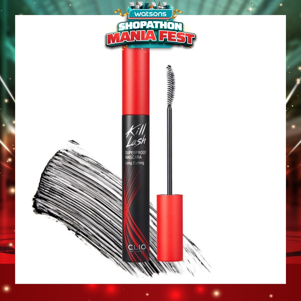 Kill Lash Superproof Mascara Black 001 Long Curling 1s