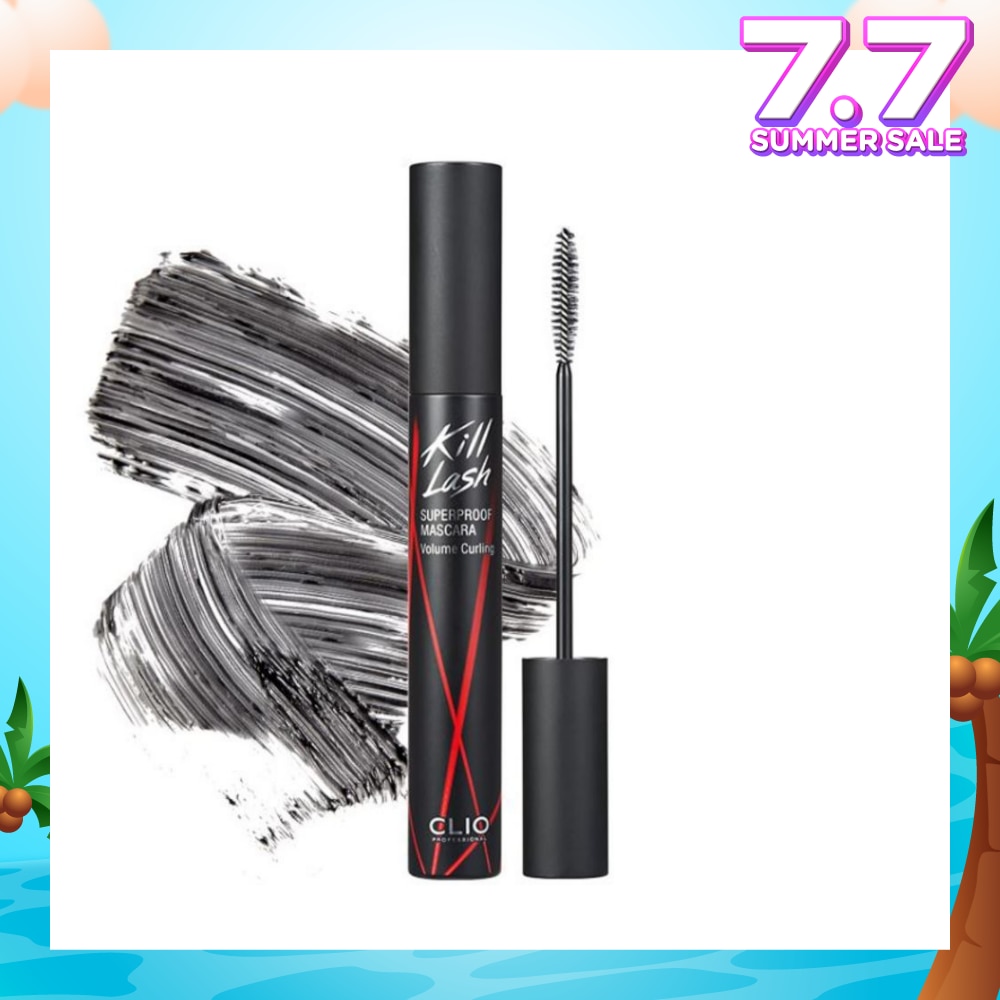 CLIO Kill Lash Superproof Mascara Black 002 Volume Curling 1s