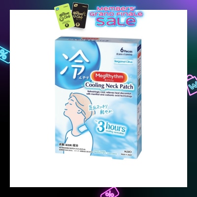 MEGRHYTHM Cooling Neck Patch 6s