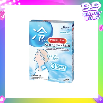 MEGRHYTHM Cooling Neck Patch 6s