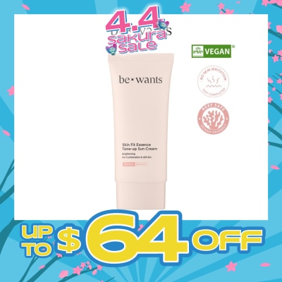 BEWANTS - Vegan Skin Fit Essence Tone Up Sun Cream 50ml