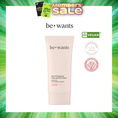 BEWANTS - Vegan Skin Fit Essence Tone Up Sun Cream 50ml