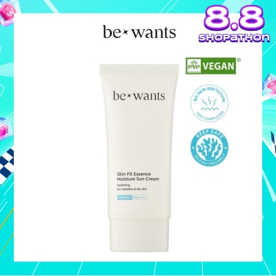 BEWANTS Vegan Hydrating Skin Fit Essence Moisture Sun Cream SPF50+ PA++++ 50ml