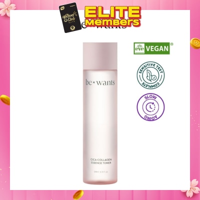 BEWANTS Vegan Cica Collagen Essence Toner 200ml