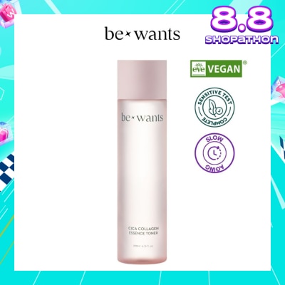BEWANTS Vegan Cica Collagen Essence Toner 200ml