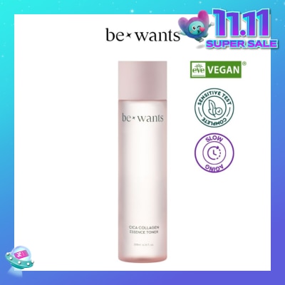 BEWANTS Vegan Cica Collagen Essence Toner 200ml