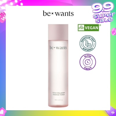 BEWANTS Vegan Cica Collagen Essence Toner 200ml