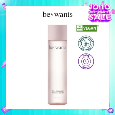 BEWANTS Vegan Cica Collagen Essence Toner 200ml