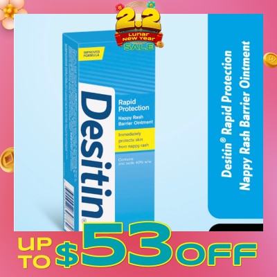 DESITIN Rapid Protection Nappy Rash Barrier Ointment 100g