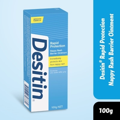DESITIN Rapid Protection Nappy Rash Barrier Ointment 100g