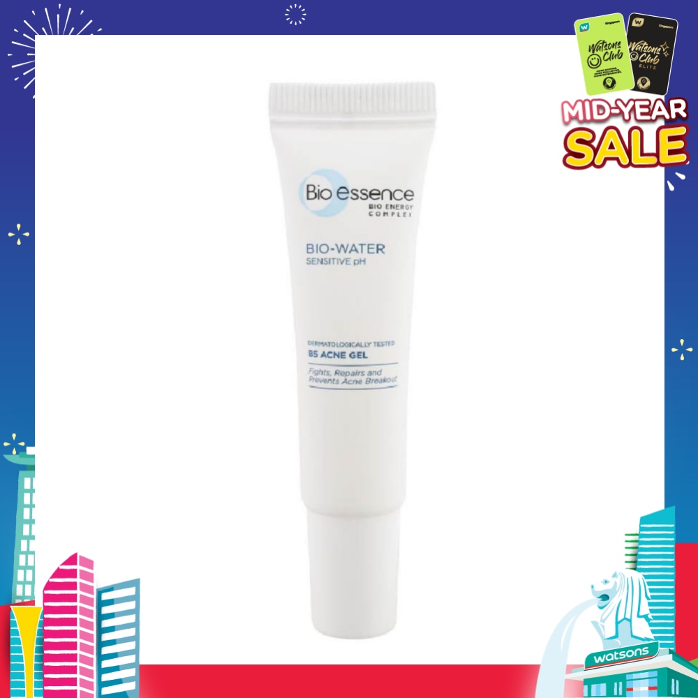Bio-Water Sensitive pH Dermatologically Tested B5 Acne Gel (Repairs & Prevents Acne Breakout) 15g