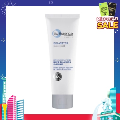 BIO ESSENCE Bio-Water Probiotics Dermatologically Tested Biome Balancing Cleanser (Gently Removes Impurities) 100g