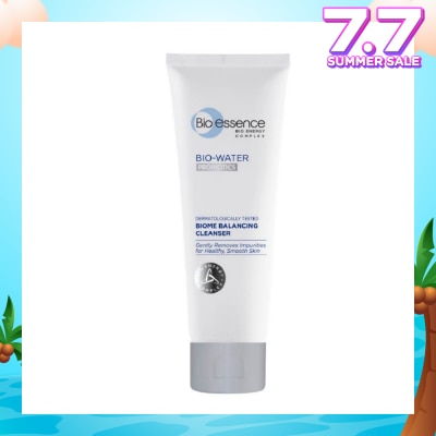 BIO ESSENCE Bio-Water Probiotics Dermatologically Tested Biome Balancing Cleanser (Gently Removes Impurities) 100g