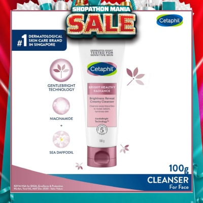 CETAPHIL - Bright Healthy Radiance Cleanser (For Vibrant, Radiant Skin) 100ml