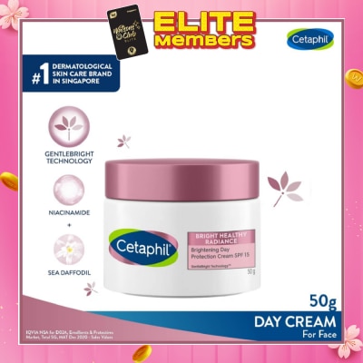 CETAPHIL Bright Healthy Radiance Day Cream SPF15 (Brighten and Even Skin Tone) 50g