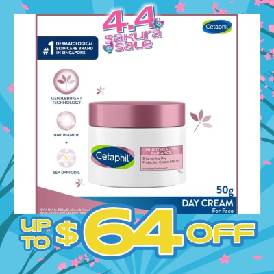 CETAPHIL - Bright Healthy Radiance Day Cream SPF15 (Brighten and Even Skin Tone) 50g