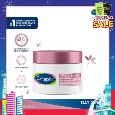 CETAPHIL Bright Healthy Radiance Day Cream SPF15 (Brighten and Even Skin Tone) 50g