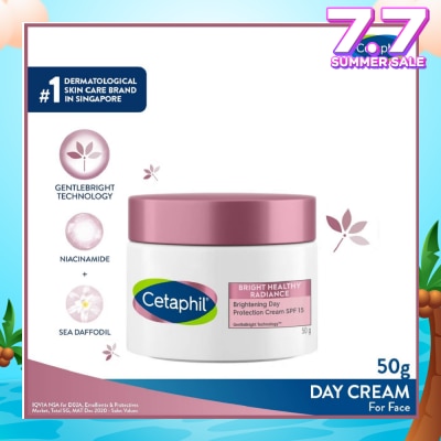 CETAPHIL Bright Healthy Radiance Day Cream SPF15 (Brighten and Even Skin Tone) 50g