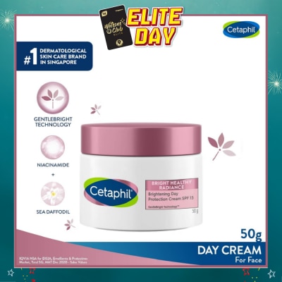 CETAPHIL - Bright Healthy Radiance Day Cream SPF15 (Brighten and Even Skin Tone) 50g
