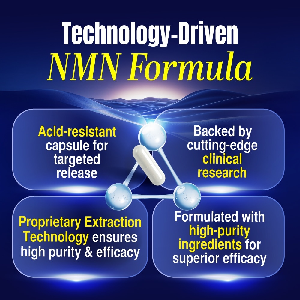 Le Ageless NMN+ NAD+ Booster Dietary Supplement Acid-Resistant Capsule 60s