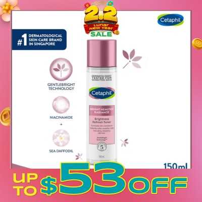 CETAPHIL Bright Healthy Radiance Toner (Luminosity and Hydration) 150ml