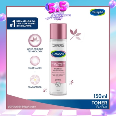 CETAPHIL - Bright Healthy Radiance Toner (Luminosity and Hydration) 150ml