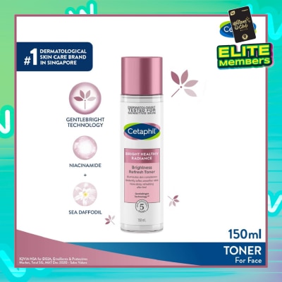 CETAPHIL Bright Healthy Radiance Toner (Luminosity and Hydration) 150ml