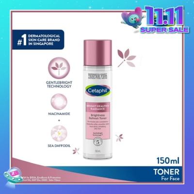 CETAPHIL Bright Healthy Radiance Toner (Luminosity and Hydration) 150ml