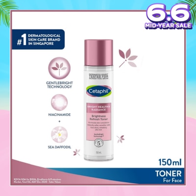 CETAPHIL Bright Healthy Radiance Toner (Luminosity and Hydration) 150ml