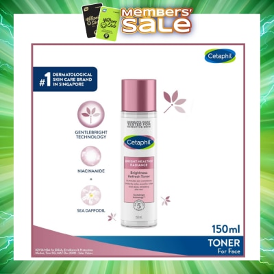 CETAPHIL - Bright Healthy Radiance Toner (Luminosity and Hydration) 150ml