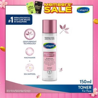 CETAPHIL Bright Healthy Radiance Toner (Luminosity and Hydration) 150ml