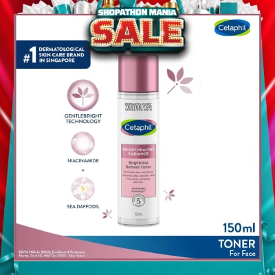 CETAPHIL - Bright Healthy Radiance Toner (Luminosity and Hydration) 150ml