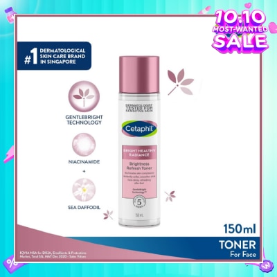 CETAPHIL Bright Healthy Radiance Toner (Luminosity and Hydration) 150ml