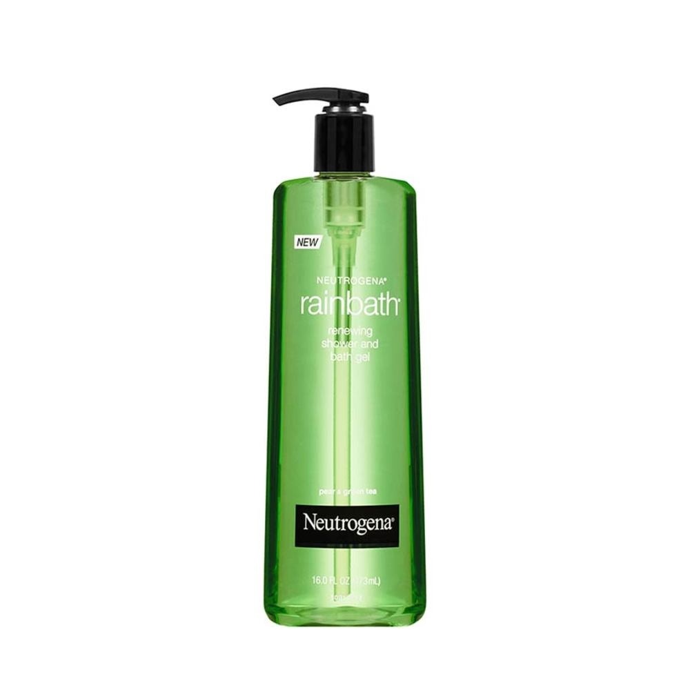 Rainbath Renewing Shower And Bath Gel Pear And Green Tea For Spa-Like Indulgence 473ml