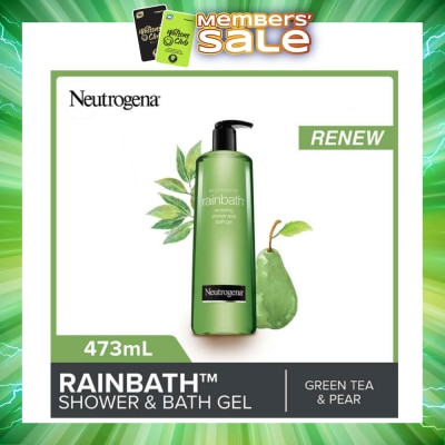 NEUTROGENA - Rainbath Renewing Shower And Bath Gel Pear And Green Tea For Spa-Like Indulgence 473ml