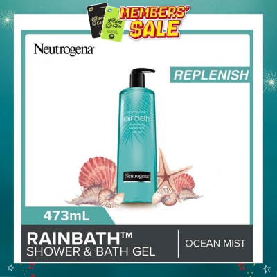 NEUTROGENA - Rainbath Replenishing Shower And Bath Gel Ocean Mist For Spa-Like Indulgence 473ml
