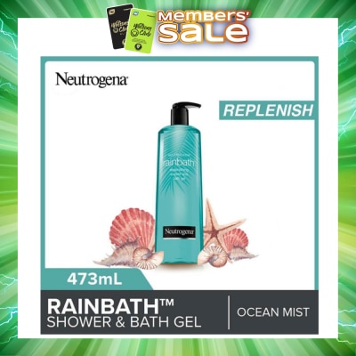 NEUTROGENA - Rainbath Replenishing Shower And Bath Gel Ocean Mist For Spa-Like Indulgence 473ml