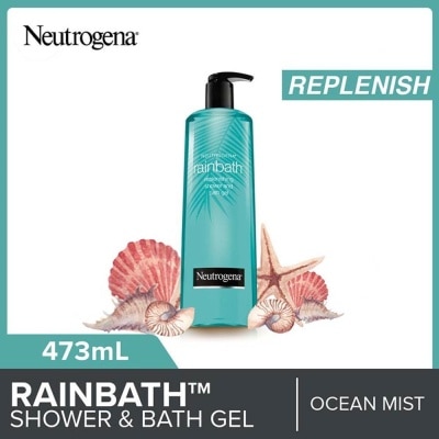 NEUTROGENA Rainbath Replenishing Shower And Bath Gel Ocean Mist For Spa-Like Indulgence 473ml