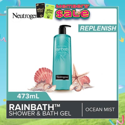 NEUTROGENA - Rainbath Replenishing Shower And Bath Gel Ocean Mist For Spa-Like Indulgence 473ml