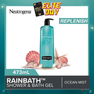 NEUTROGENA - Rainbath Replenishing Shower And Bath Gel Ocean Mist For Spa-Like Indulgence 473ml