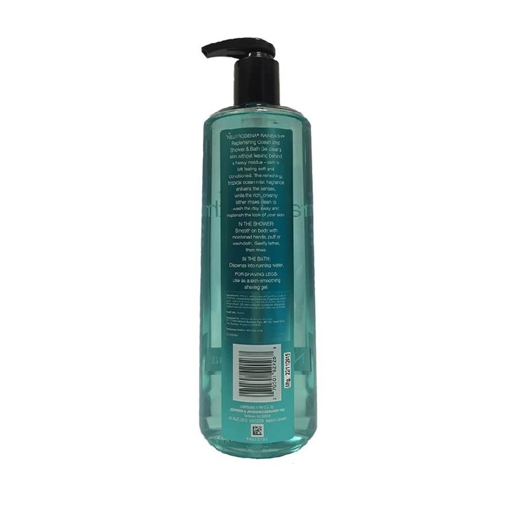 Rainbath Replenishing Shower And Bath Gel Ocean Mist For Spa-Like Indulgence 473ml